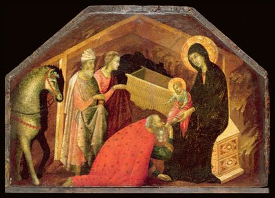 A mágusok imádása alkotó: Seminary Madonna Master