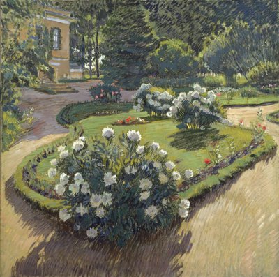 Egy kert, 1910 alkotó: Sergei Arsenevich Vinogradov