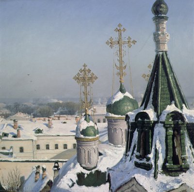 Kilátás a moszkvai festőiskola ablakából, 1878 alkotó: Sergei Ivanovich Svetoslavsky