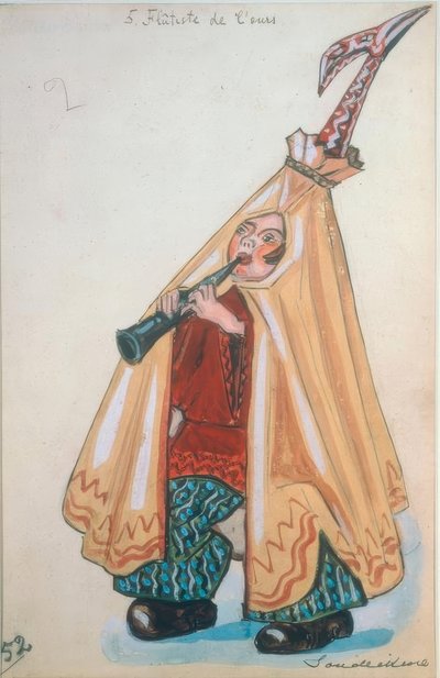 Strawinsky, Petruschka / Sudeikin alkotó: Sergei Jurjewitsch Sudeikin