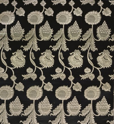 Olovyanishnikov Manufaktúra Halk-Silk Szatén, XX. század eleje (textil) alkotó: Sergei Vashkov
