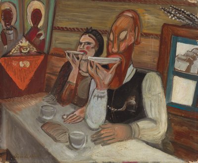 Teázás alkotó: Sergei Yurevich Sudeikin