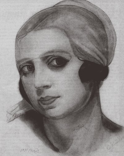 Vera de Bosset Stravinsky 1888-1982, 1921 alkotó: Sergei Yurievich Sudeykin