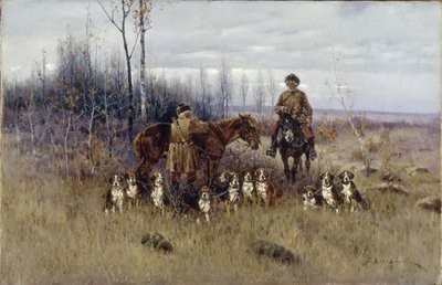 rókavadászat alkotó: Sergey Semyonovich Voroshilov