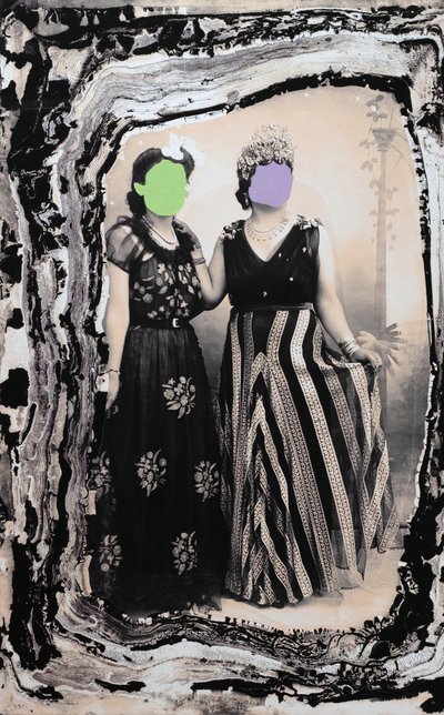 dressed for the party, 2019 (vegyes technika) alkotó: Sergis Adamos