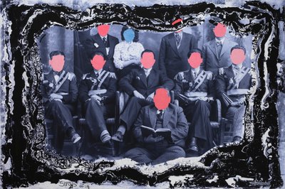uncomon gathering of free maisons, 2019 (vegyes technika) alkotó: Sergis Adamos