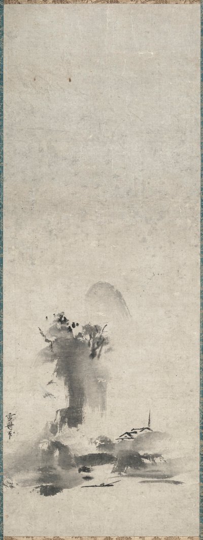 Haboku, Splashed Ink Landscape, 1400-as évek – 1500-as évek eleje. alkotó: Sesshû Tôyô