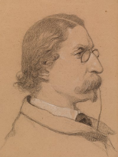 Egy férfi portréja alkotó: Severin Falkman