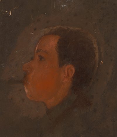 A fiú profilja alkotó: Severin Falkman