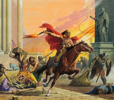 Barbárok a kapunál alkotó: Severino Baraldi
