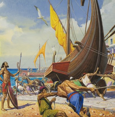 Hódítás a zsenialitás által (gouache, papír) alkotó: Severino Baraldi