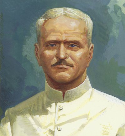 George Washington Goethals (gouache, papír) alkotó: Severino Baraldi