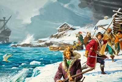 Richard Chancellor, az ember, aki felfedezte Oroszországot... alkotó: Severino Baraldi