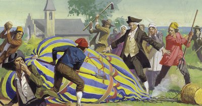 The Balloon Brothers (gouache, papír) alkotó: Severino Baraldi