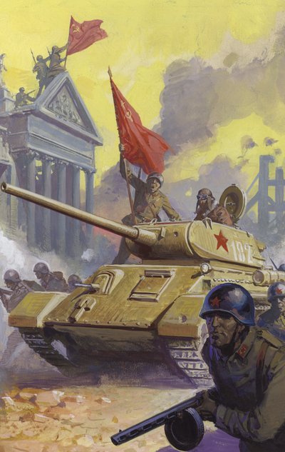 A Berlin elleni orosz támadás a II. világháború végén alkotó: Severino Baraldi