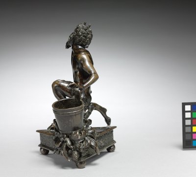 Térdelő szatír, 1520 körül (bronz) alkotó: Severo da Ravenna