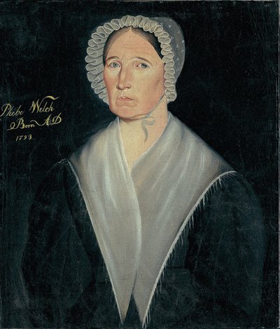 Mrs. William W. Welch portréja, 1837 körül (olaj, vászon) alkotó: Sheldon Peck