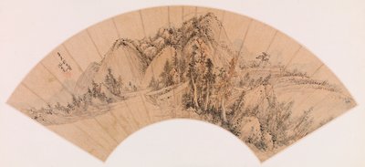 Legyező-hegyi táj alkotó: Shen Shichong