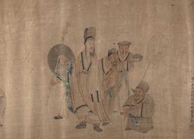ábra Festészet, 19. század közepe. alkotó: Shen Zhenlin