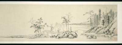 Vissza a Stone Lake-hez alkotó: Shen Zhou