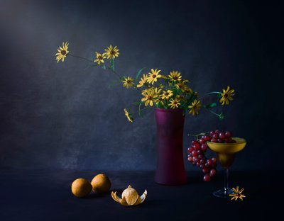 Moody: Virágok és gyümölcsök alkotó: Shi &amp Wei