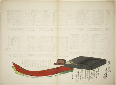 A kikaku költészet rétegei alkotó: Shibata Zeshin