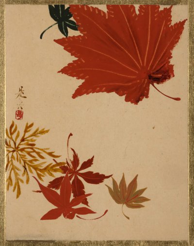 Juharlevelek. alkotó: Shibata Zeshin