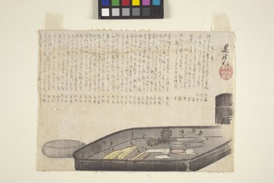 WC szett, dátum ismeretlen (nyomtatás) alkotó: Shibata Zeshin
