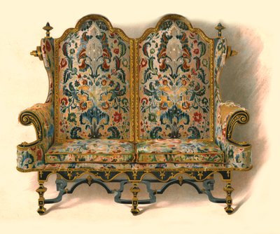 Settee, 1905 alkotó: Shirley Charles Llewellyn Slocombe