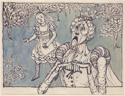 Alice és a fehér királynő, 1953. alkotó: Shirley Markham