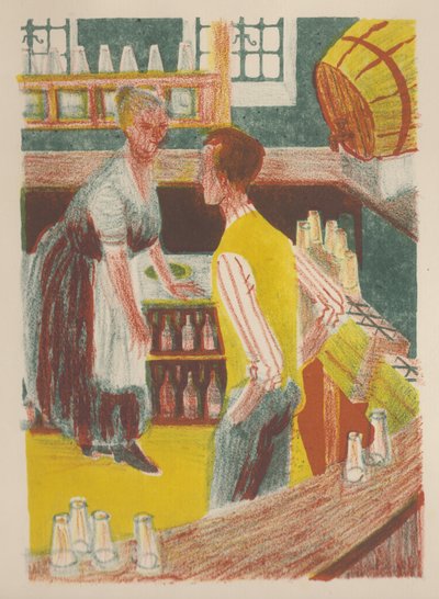 A bár mögött, 1952. alkotó: Shirley Markham