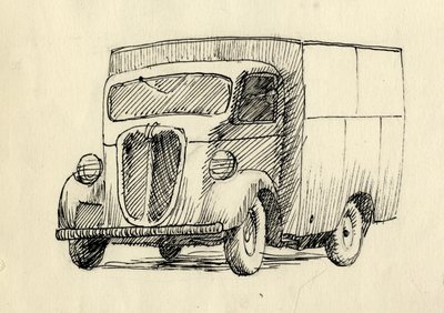 Teherautó, 1951. alkotó: Shirley Markham