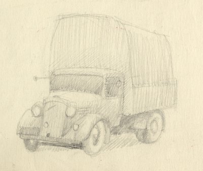 Teherautó, 1951. alkotó: Shirley Markham