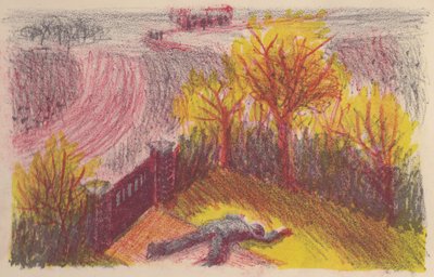 Jelenet A láthatatlan emberből: test a kertben, 1953. alkotó: Shirley Markham