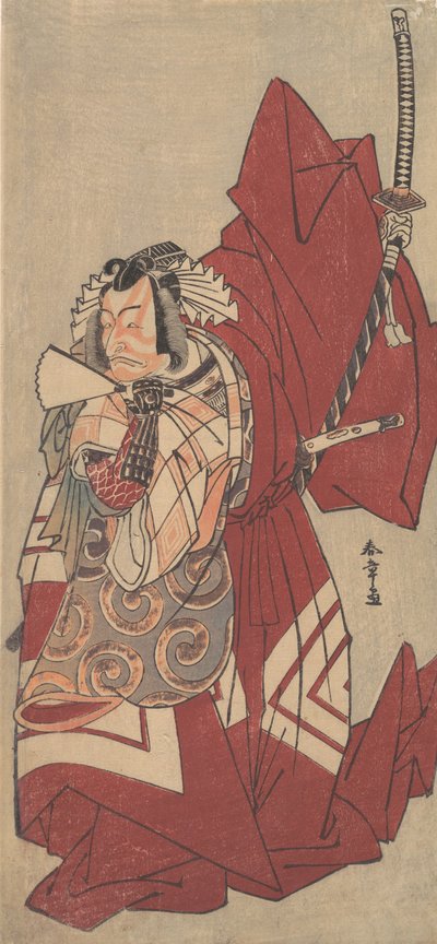 Kabuki a c and r Ichikawa Dan Juro V tagja Ah S and p ration ght egy darabig! Út. .. .. , 11. kapu 1776. alkotó: Shunsho