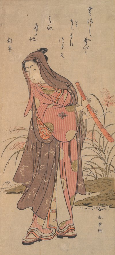 Tee c and r Ichikawa Assistance r Ichikawa Meso tag, Femae Road, 1726-1792. alkotó: Shunsho