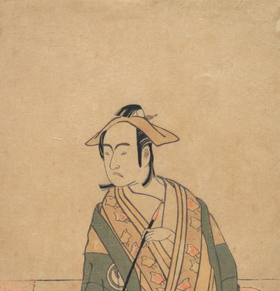 A harmadik Sawamura Sojuro Soga no Juro szerepében, kb. 1779. alkotó: Shunsho