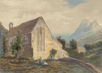 St Mary, Beddgelert, Carnarvonshire alkotó: Sidney Corner