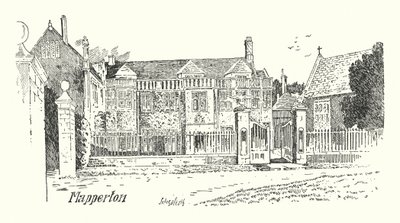 Dorset: Mapperton (litográfia) alkotó: Sidney Heath