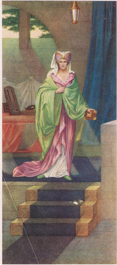 A Lady Irmingard. "Én vagyok a hölgy Irmingard". alkotó: Sidney Meteyard