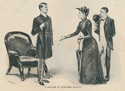 A sértett méltóság képe, 1892 alkotó: Sidney Paget