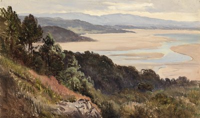 Lancaster Sands (olaj, papír) alkotó: Sidney Richard Percy