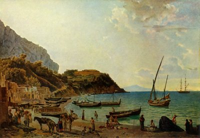 „A nagy Sorrentói-öböl – egy variáció”, 1820-as évek, 1965. alkotó: Sil