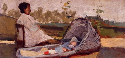 A bölcső, Silvestro Lega alkotó: Silvestro Lega