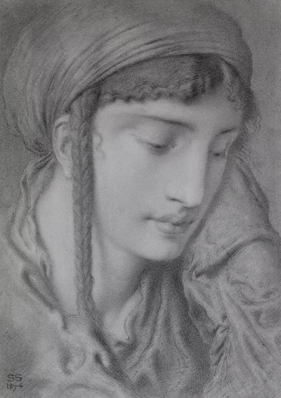 Egy héber lány alkotó: Simeon Solomon