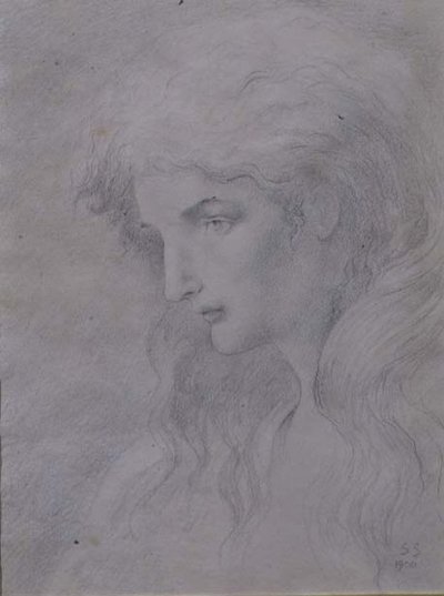 Allegorikus fej alkotó: Simeon Solomon
