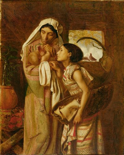 Mózes anyja, 1860 körül (olaj, vászon) alkotó: Simeon Solomon
