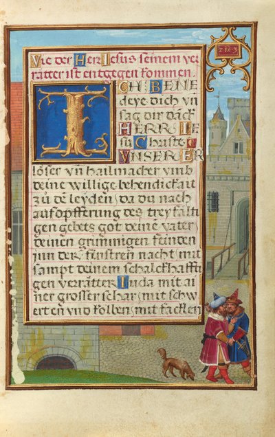 Rand mit Joab, der Abner ersticht alkotó: Simon Bening