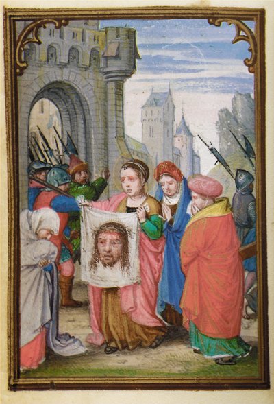 Fólió egy miniatűr Órakönyvből, Róma felhasználása, Brugge, 1530-35 alkotó: Simon Bening