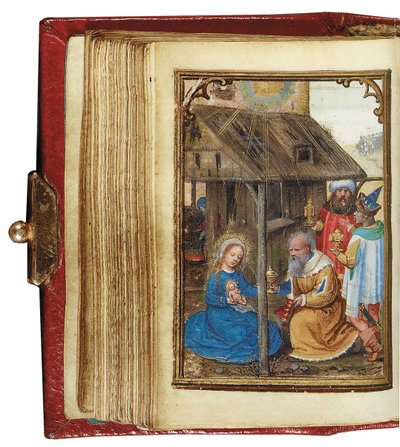 Fólió egy miniatűr Órakönyvből, Róma felhasználása, Brugge, 1530-35 alkotó: Simon Bening